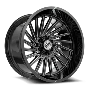 XF Off-Road – XF-239 – Black – 24″x12″ -44mm – Summer Wheels – XF-239241281651170-44GBML